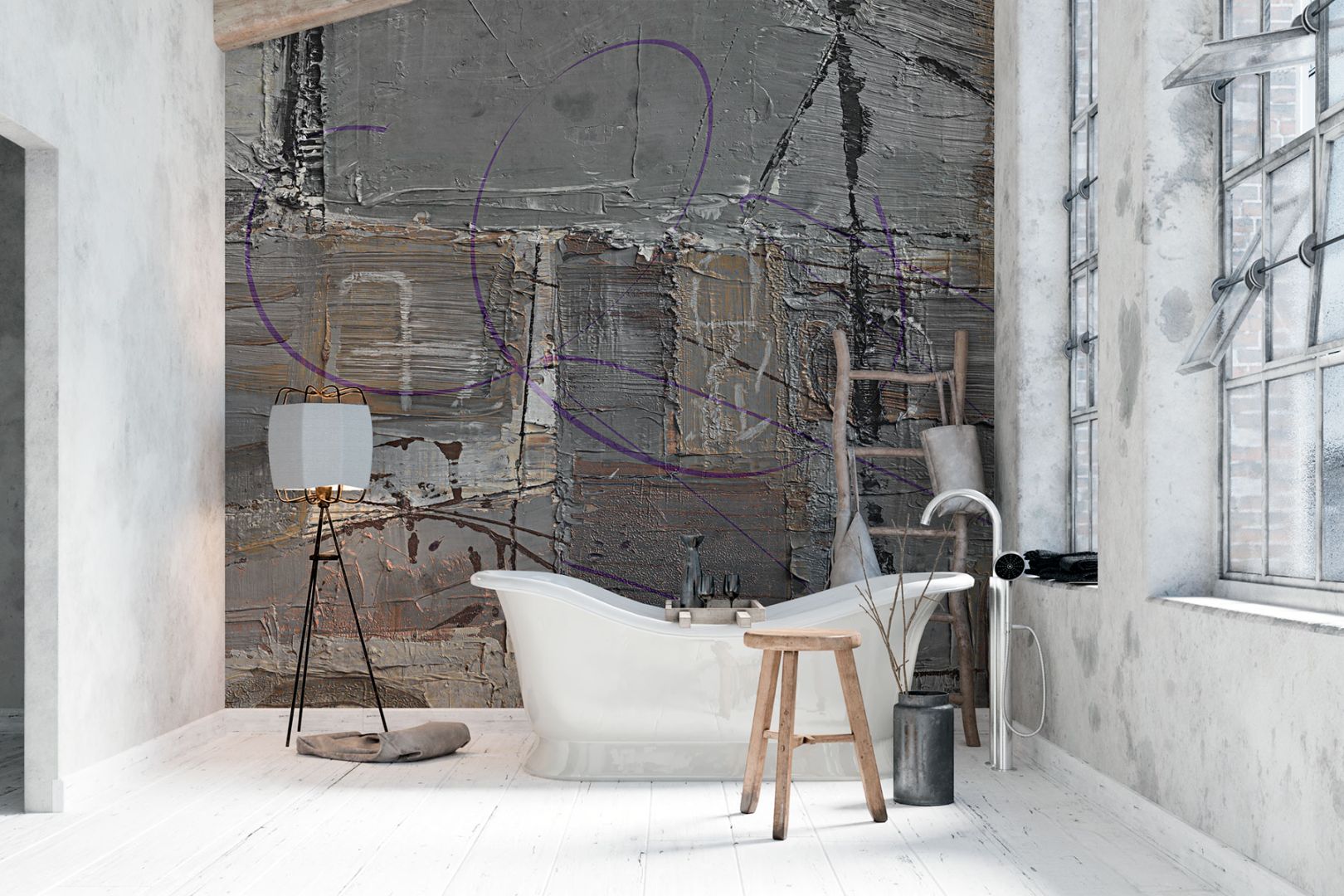 Арт тапет Живописно настроение