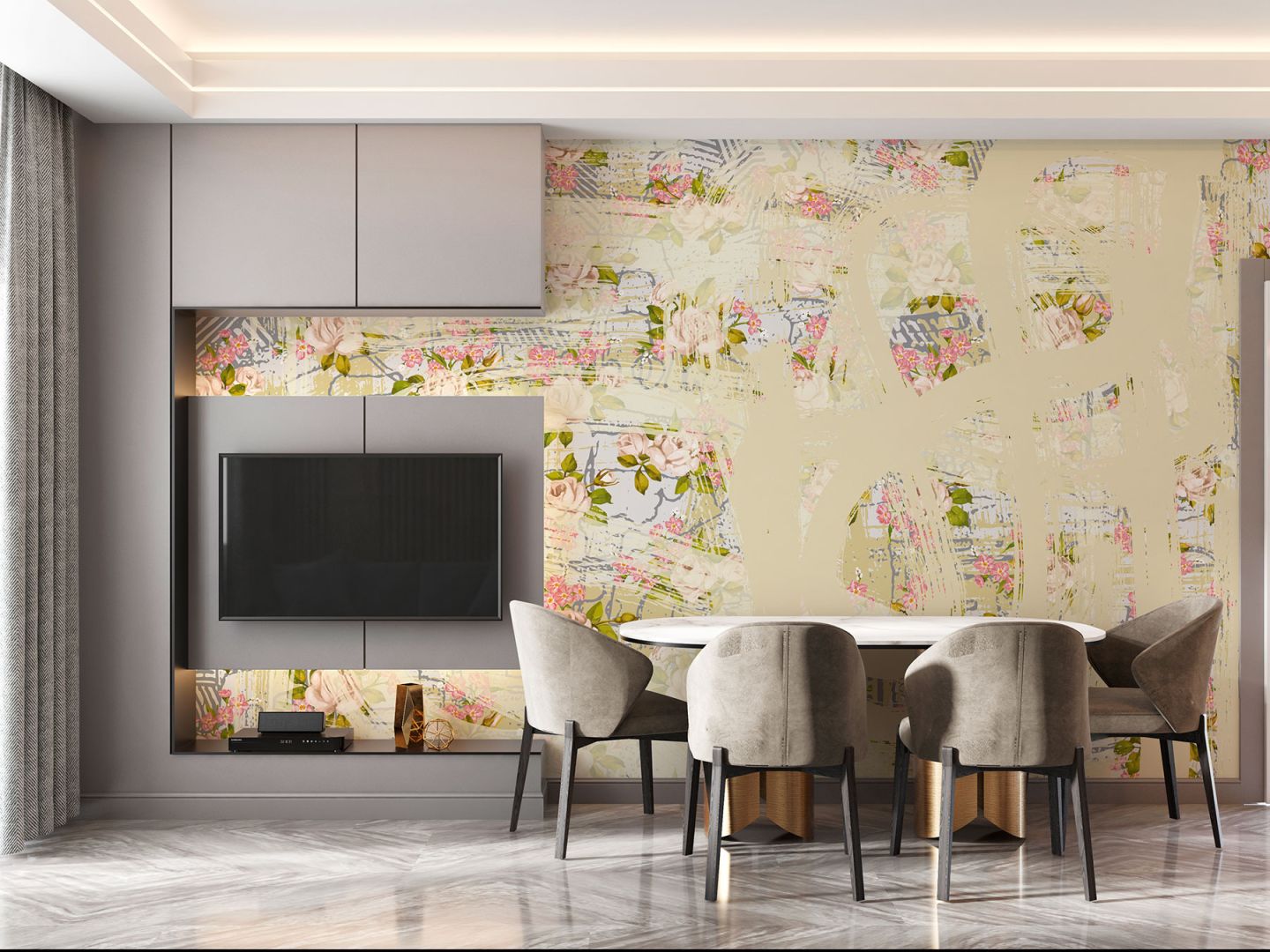 Тапет Винтидж от 1950-те години