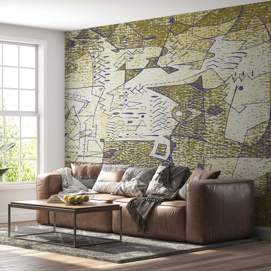 Арт тапет Рисунки на асфалт