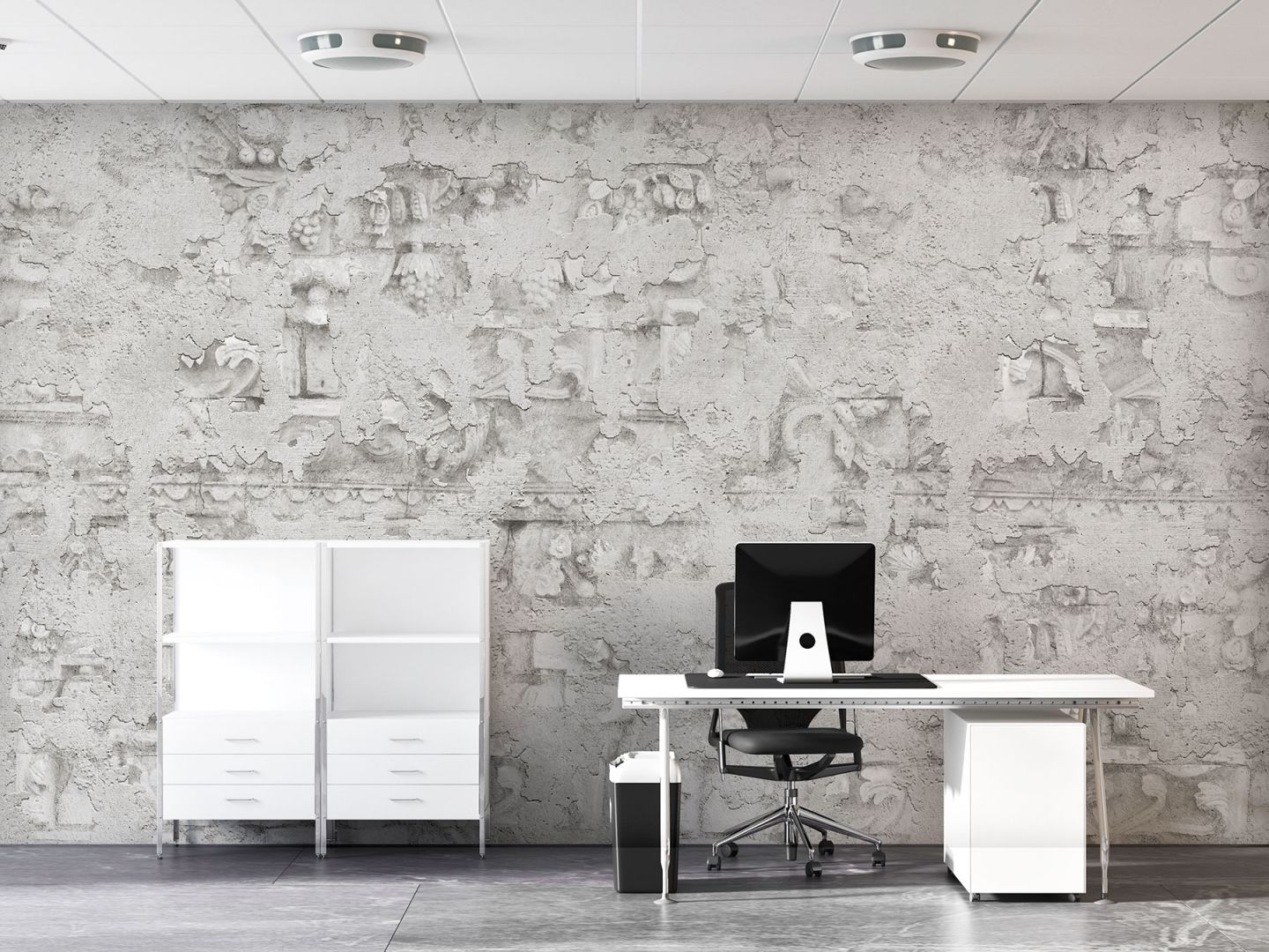 Дизайнерски тапет Колаж с антични форми