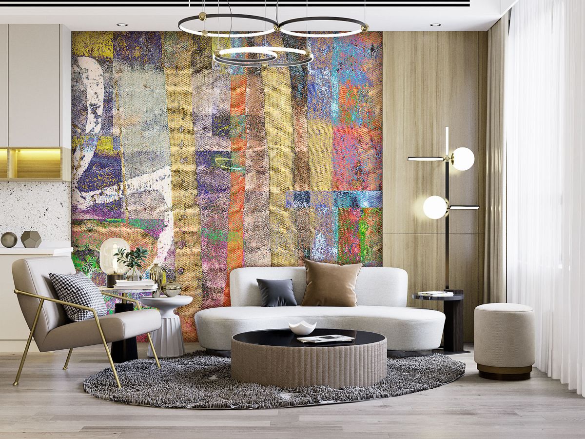 Арт тапет Пролетна градина