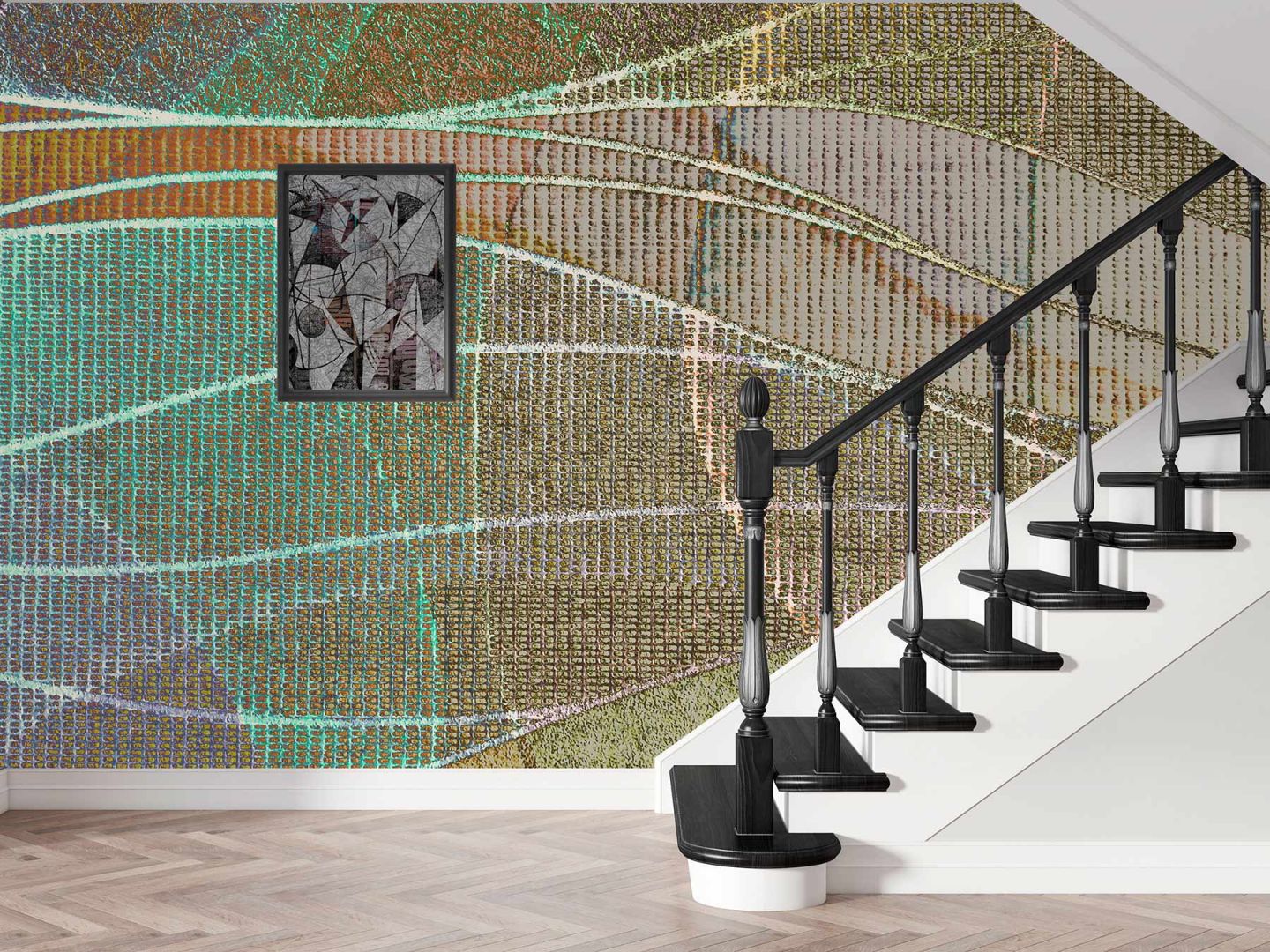 Дизайнерски тапет Вятър в полето