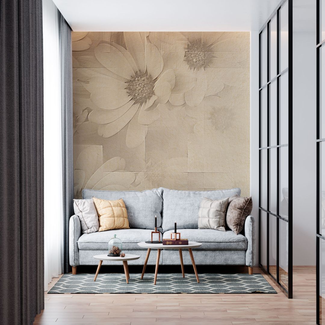 Флорален тапет с Невени