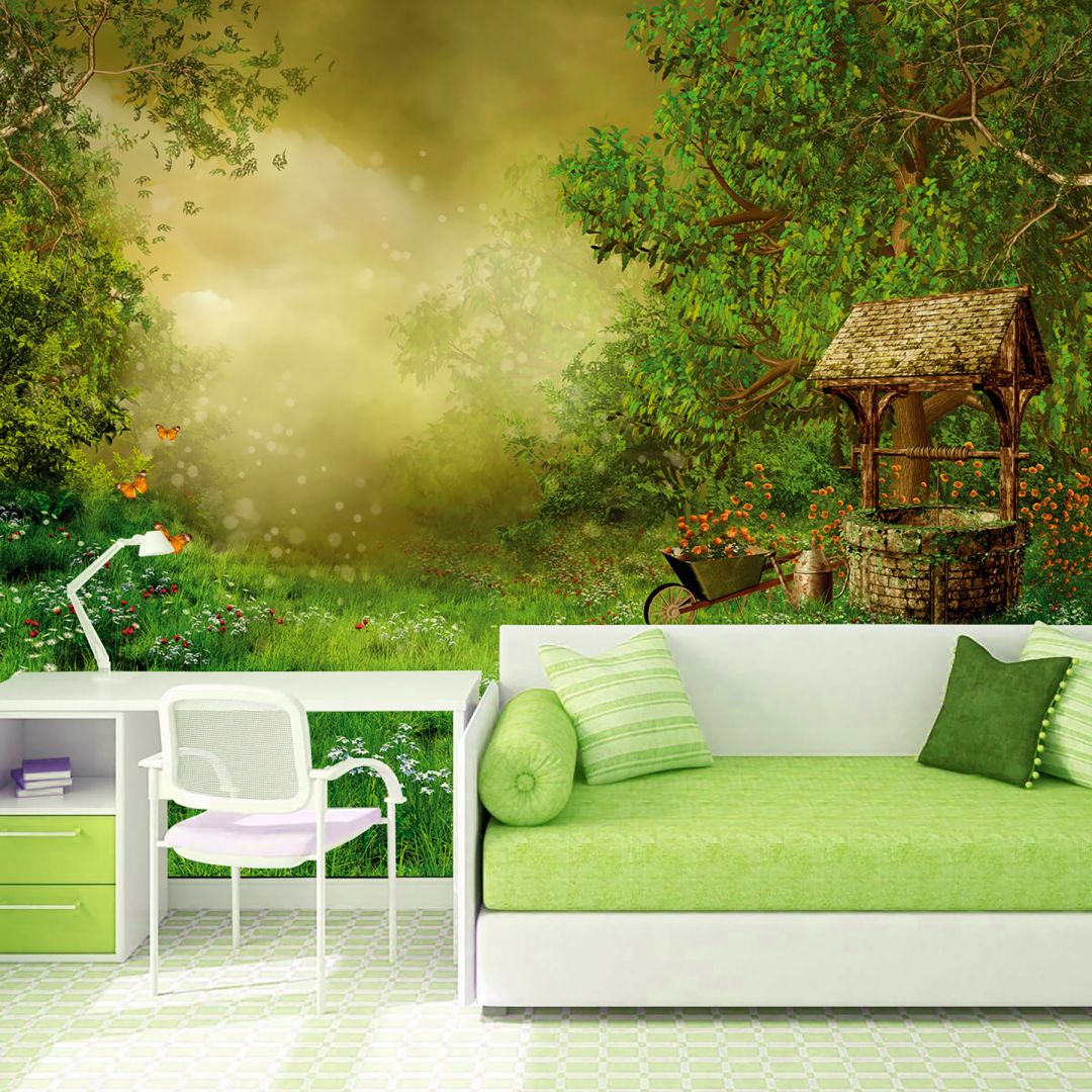 Тапет Тайнствена градина