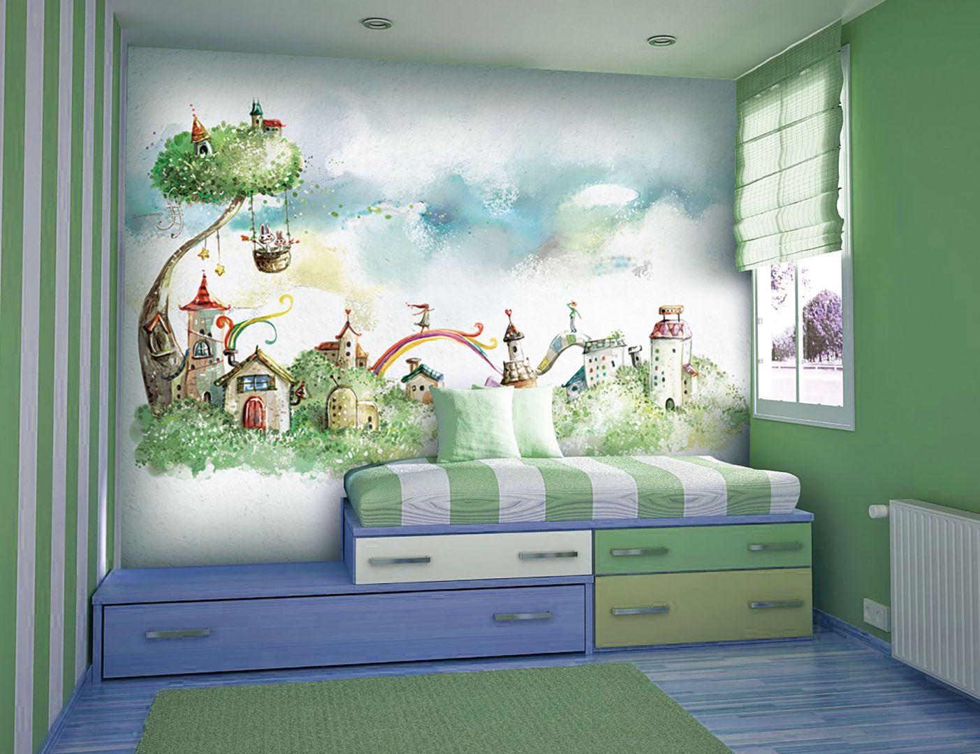 Тапет с Дъга от приказките