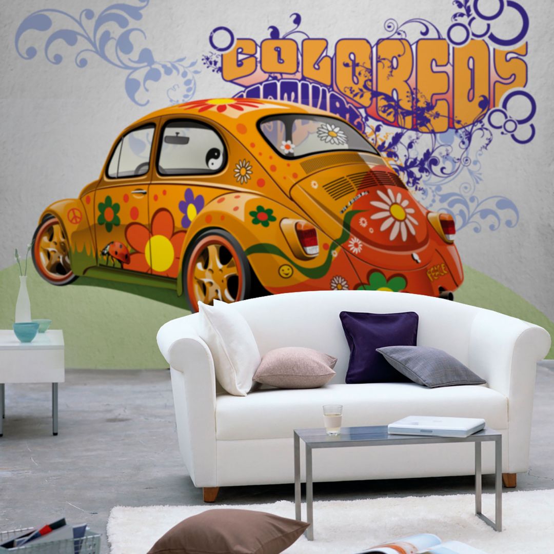 Тапет с Автомобил за летни приключения