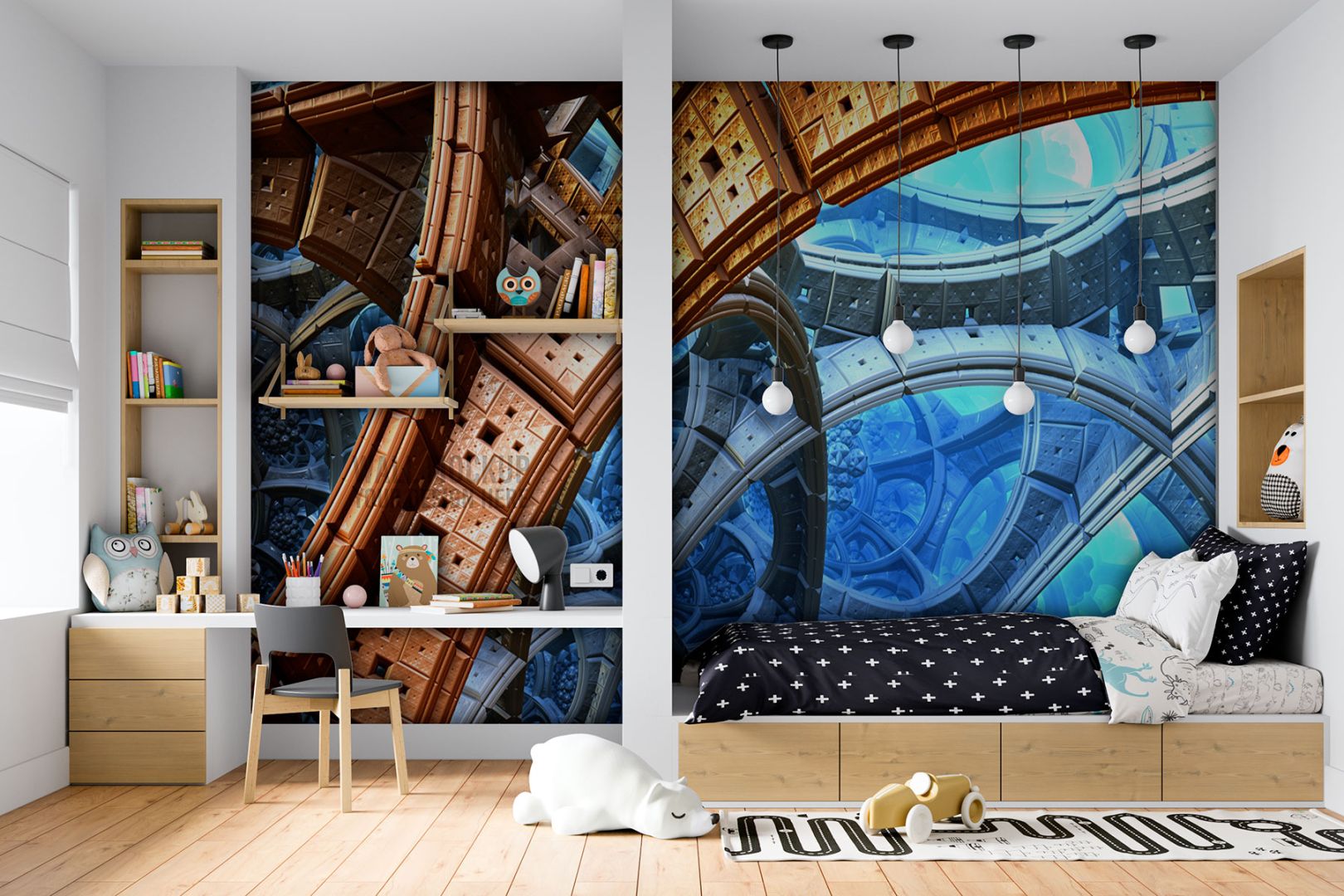 Тапет Град от бъдещето