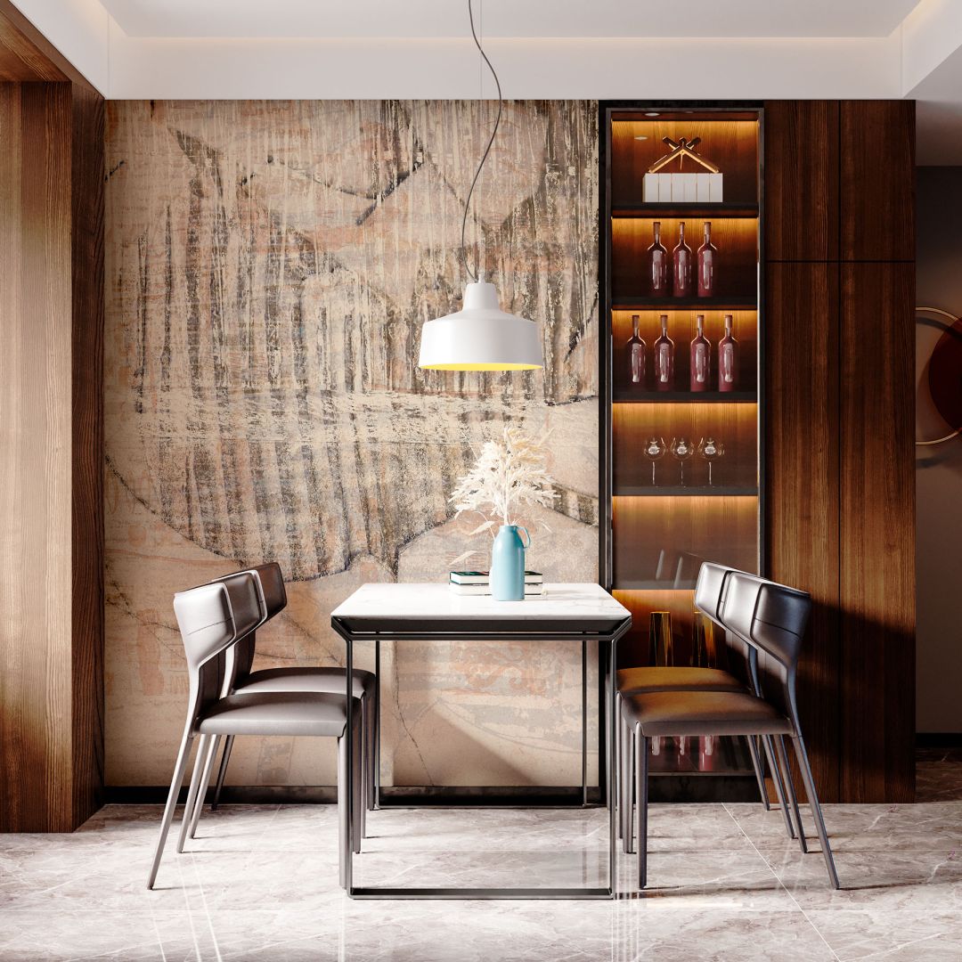 Арт тапет с Флорален мотив