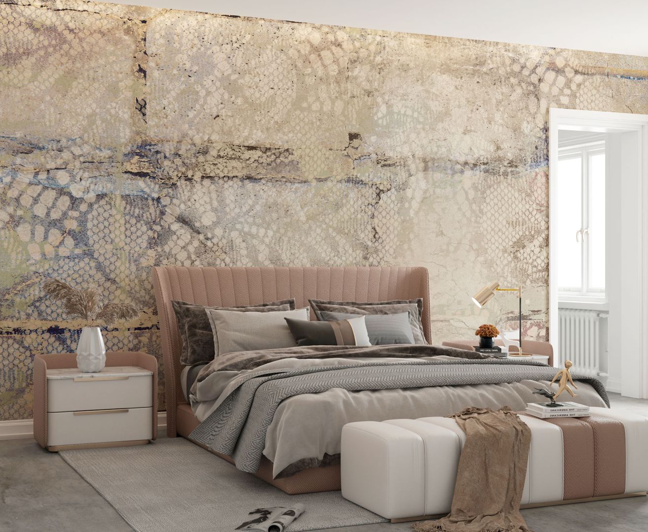 Дизайнерски тапет Импресия с дантела